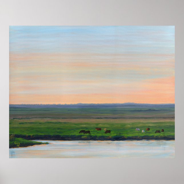 Póster Poster de país bajo (Frente)