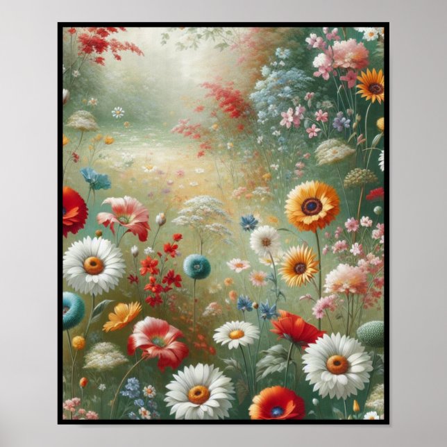 Póster Poster de paisajes naturales (Frente)