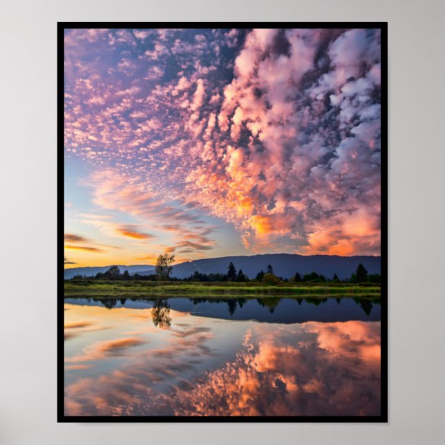 Póster Poster de paisajes naturales (Frente)