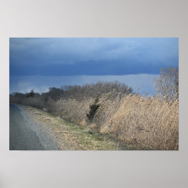 Póster Poster de paisajes nubosos (Frente)
