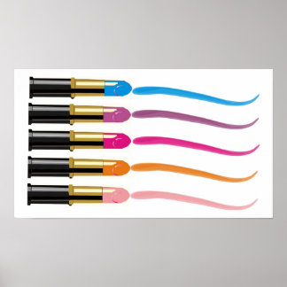 Póster Poster de palillos