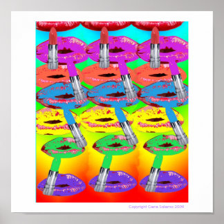 Póster Poster de palillos