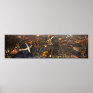 Póster poster de pancartas "New Deal" de WPA Art Deco