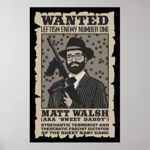 Póster Poster de pandillas de bebé dulce - Matt Walsh - S
