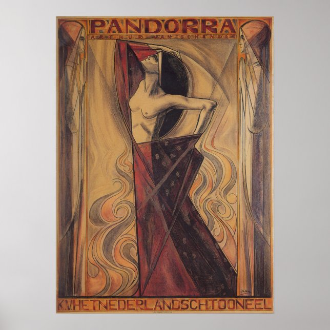 Póster POSTER de PANDORRA "Arthur Van Schendel" (Frente)