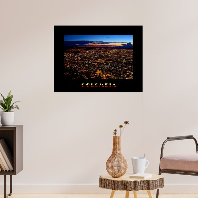 Póster Poster de Panorama Noche de Bogotá (Salón 3)