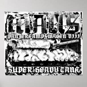 Póster Poster de Panzer VIII Maus