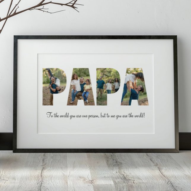 Póster Poster de Papa Collage de fotos (Subido por el creador)