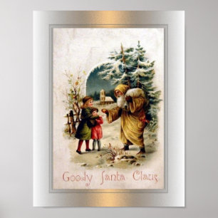 Póster Poster de Papá Noel de la chuchería