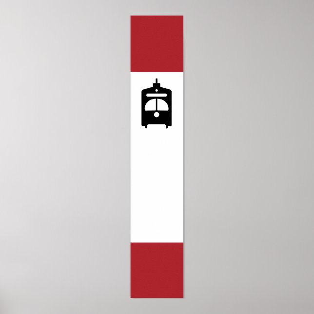 Póster Poster de parada de tranvía TTC (Frente)