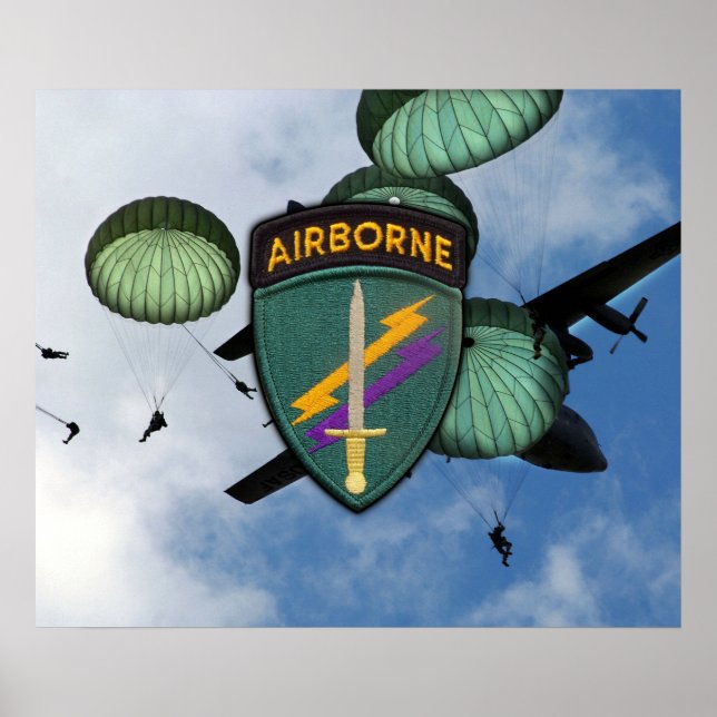 Póster Poster de parches de la Oficina Especial de Asunto (Frente)