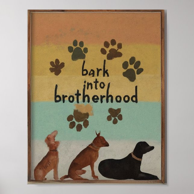 Póster poster de pared (Frente)