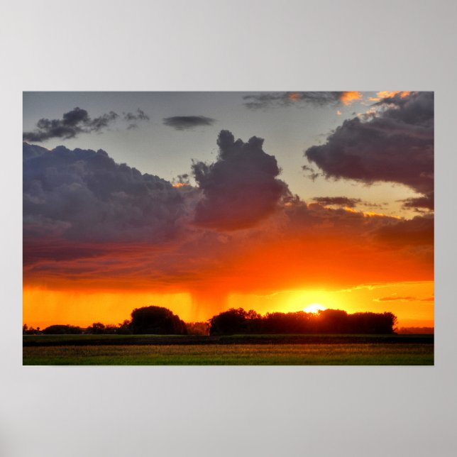 Póster poster de pared de 30x20 (Frente)