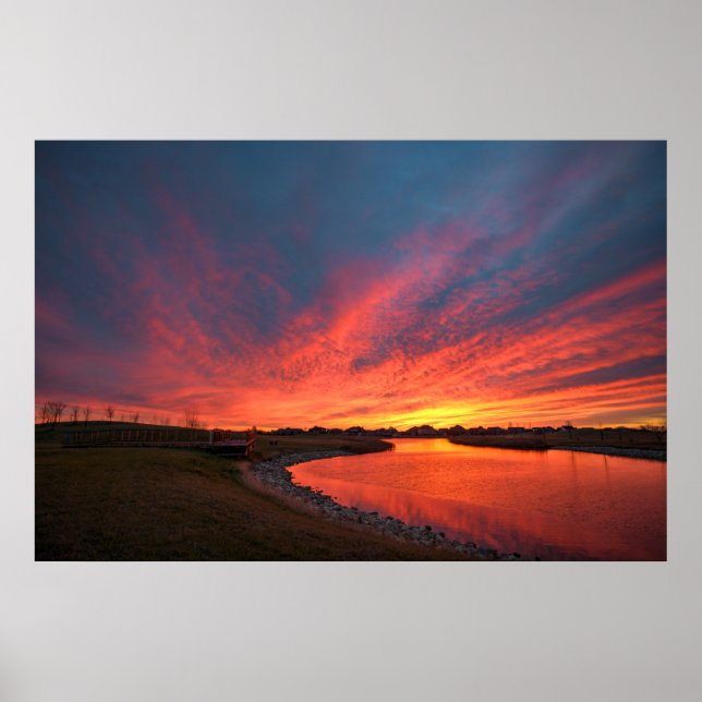 Póster poster de pared de 36x24 (Frente)