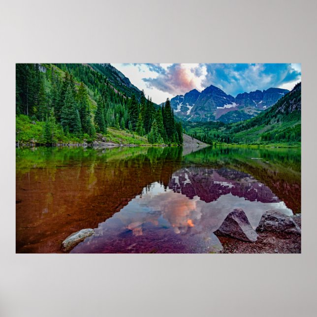 Póster poster de pared de 36x24 (Frente)