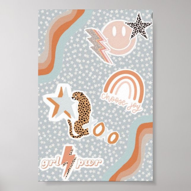 Póster Poster de pared de adormidera (Frente)