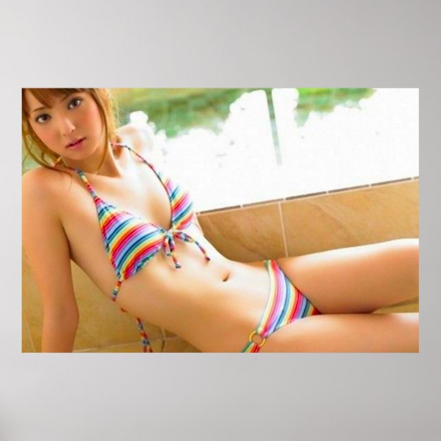 Póster poster de Pared de Belleza Asiática 2016 (Frente)