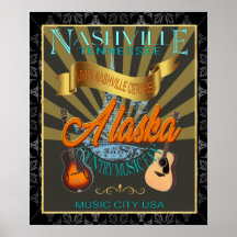 Poster de Pared de fans de la música country de Al