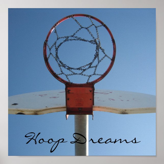 Póster Poster de pared de Hoop Dreams (Frente)