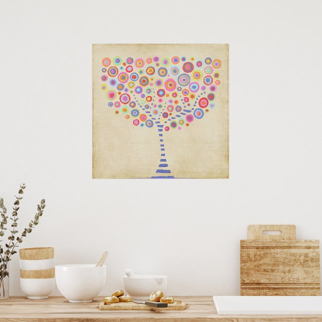 Póster Poster de pared de la sala de nombres personalizad (Cocina)