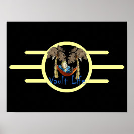 Póster Poster de pared de la vida de la caja fuerte