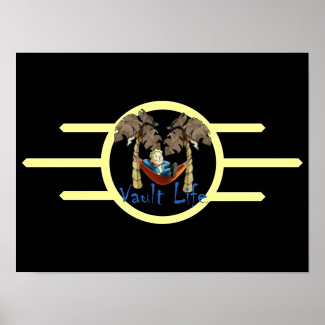 Póster Poster de pared de la vida de la caja fuerte (Frente)