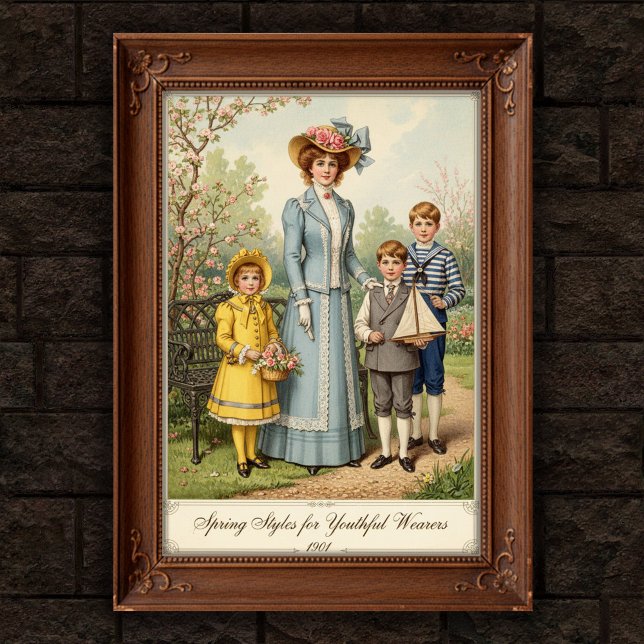 Póster poster de Pared de Moda al Aire Libre de 1901 (Subido por el creador)