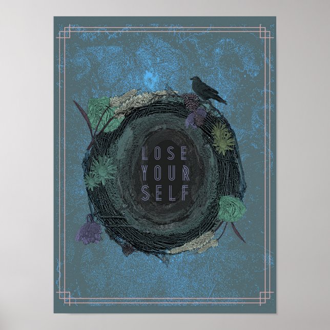 Póster Poster de pared inspirador (Frente)