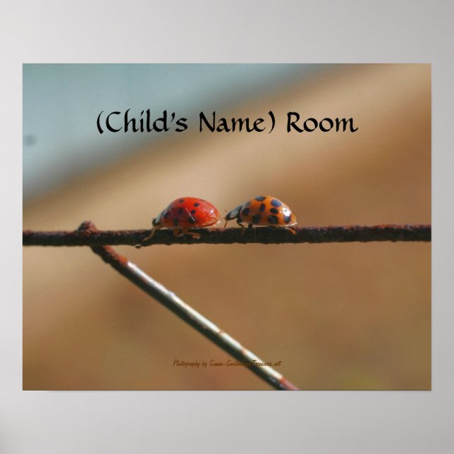 Póster Poster de pared personalizada de la sala de niños  (Frente)