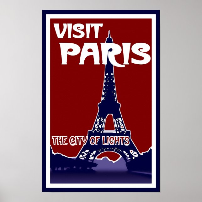 Póster Poster de París (Frente)
