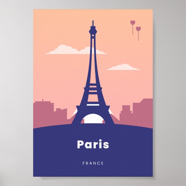 Póster Poster de París (Frente)
