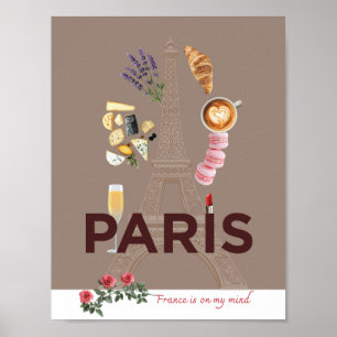 Póster Poster de París