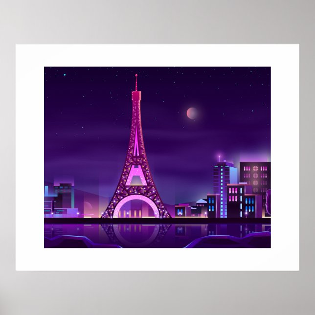 Póster Poster de París (Frente)