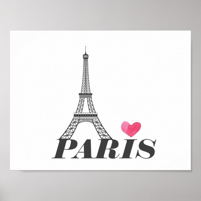 Póster Poster de París (Frente)