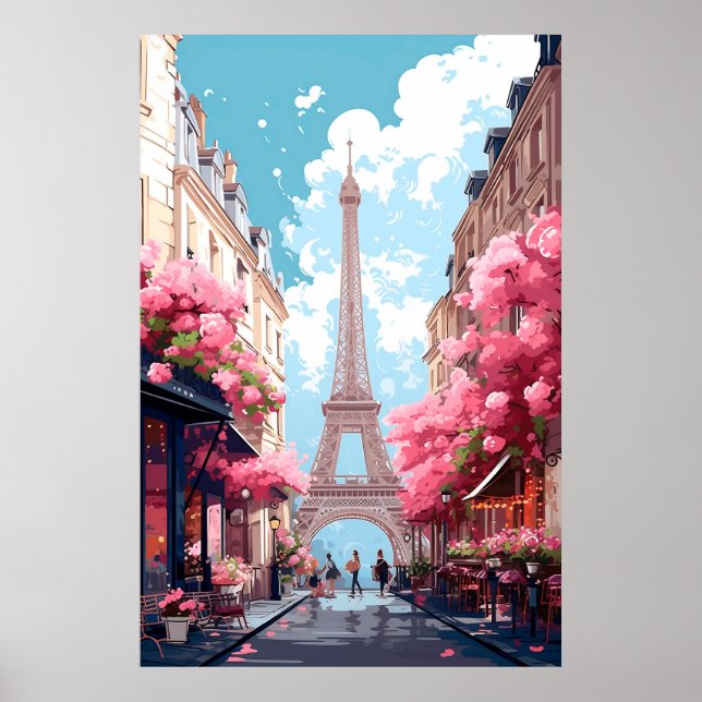 Póster Poster de París (Frente)