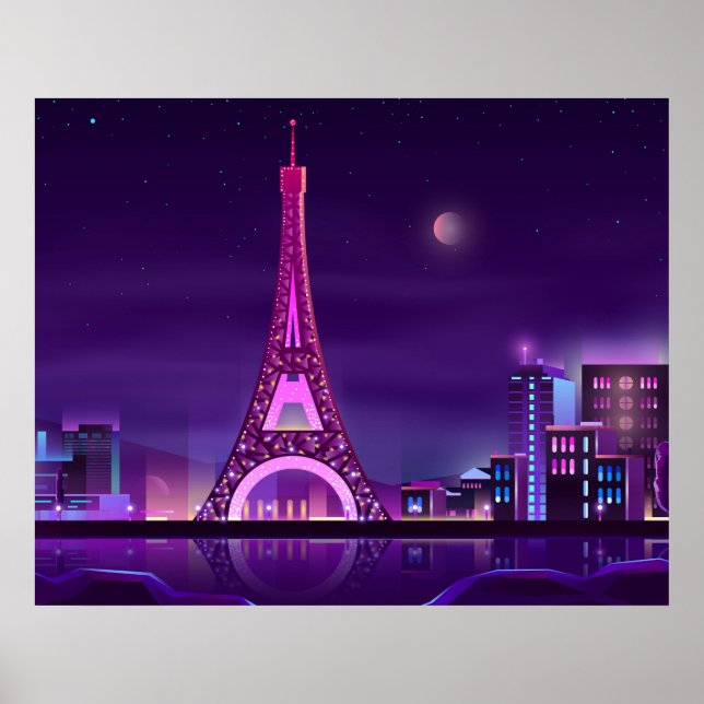 Póster Poster de París (Frente)