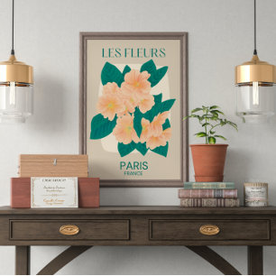 Póster Poster de París de Les Fleurs