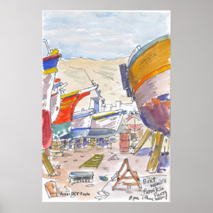 Póster Poster de Paros Grecia