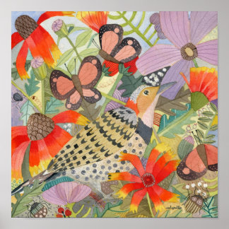 Póster Poster de parpadeo del norte