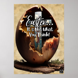 Póster Poster de Pascua de la Escritura