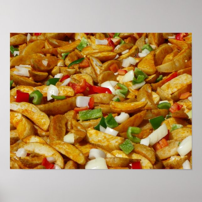 Póster ¡Poster de Patatas Fritas de Guay! (Frente)