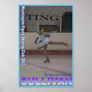 Póster poster de patinaje sullivan