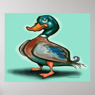 Póster Poster de pato