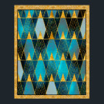 Póster Poster de patrón abstracto de Art Deco<br><div class="desc">Si elige descargar, Su tienda Walgreen local hace posters de su descarga en diferentes tamaños y en varias texturas a un precio muy bueno. A veces con un descuento. Un consejo de mi amigo estadounidense. Para el Reino Unido, véase "Digital Printing" en línea. Aquí hay un patrón de arte deco...</div>