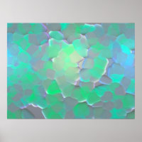 Poster de patrón brillante