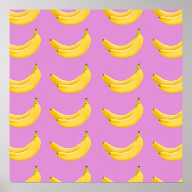 Póster Poster de patrón retro (Frente)