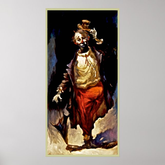 Póster Poster de payasos pintando 13 (Frente)