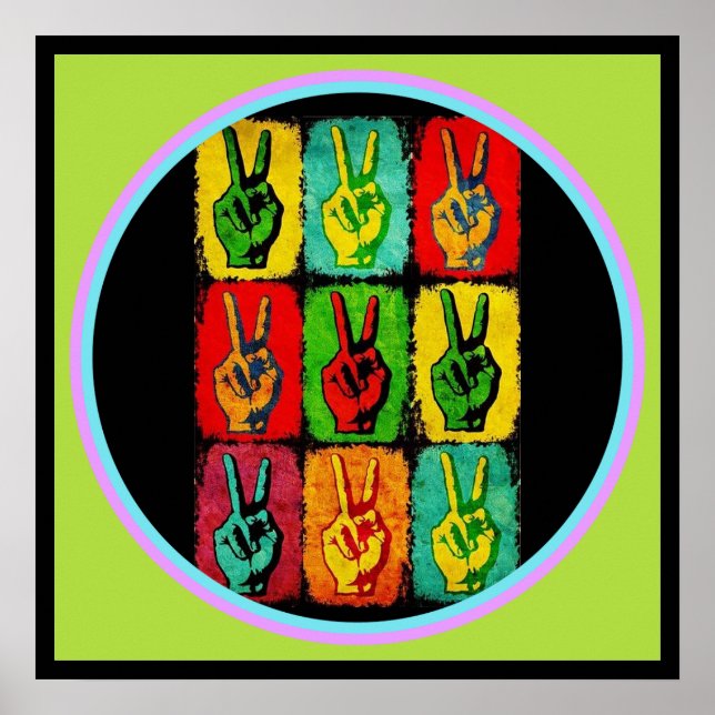 Póster Poster de Paz (Frente)