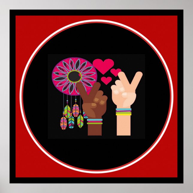 Póster Poster de Paz (Frente)