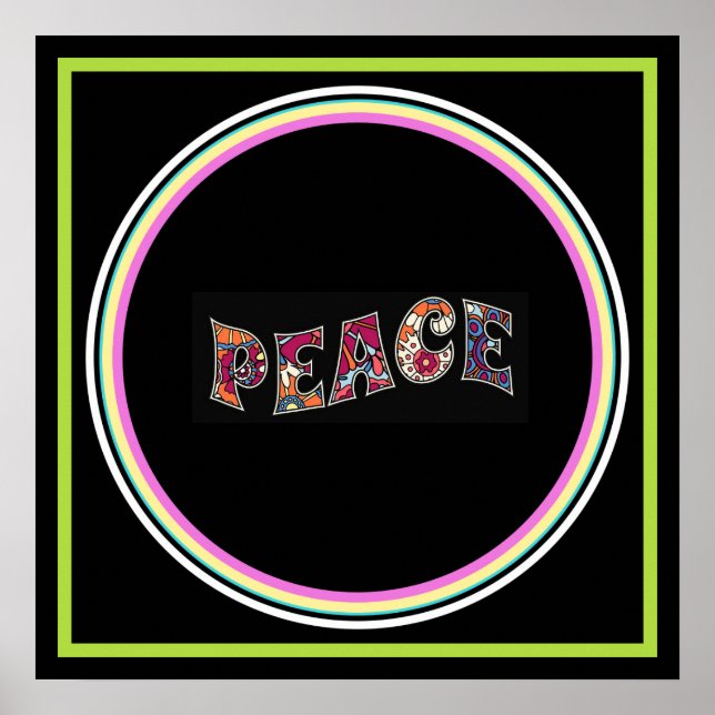 Póster Poster de Paz (Frente)